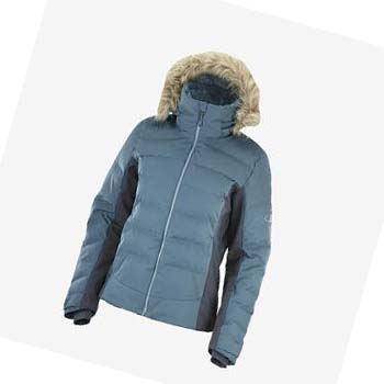 Chaquetas De Esquí Salomon STORMCOZY Mujer Azules | MX 2412KOR